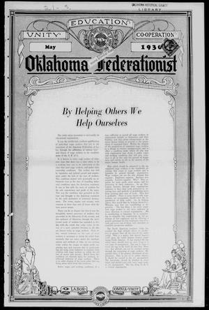 Oklahoma Federationist (Oklahoma City, Okla.), Vol. 21, No. 4, Ed. 1 Thursday, May 1, 1930