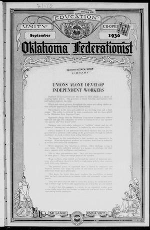 Oklahoma Federationist (Oklahoma City, Okla.), Vol. 21, No. 10, Ed. 1 Monday, September 1, 1930