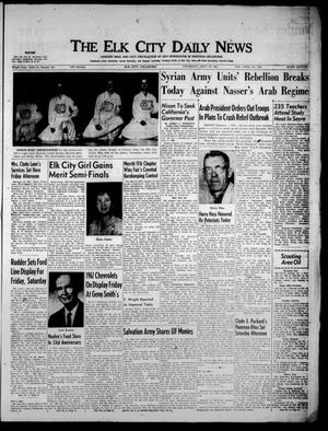 The Elk City Daily News (Elk City, Okla.), Vol. 31, No. 308, Ed. 1 Thursday, September 28, 1961