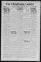 Thumbnail image of item number 1 in: 'The Oklahoma Leader (Oklahoma City, Okla.), Vol. 4, No. 50, Ed. 1 Thursday, June 6, 1918'.