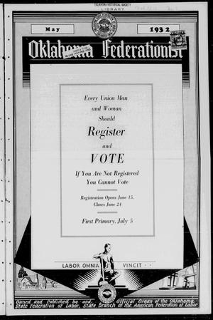 Oklahoma Federationist (Oklahoma City, Okla.), Vol. 23, No. 7, Ed. 1 Sunday, May 1, 1932