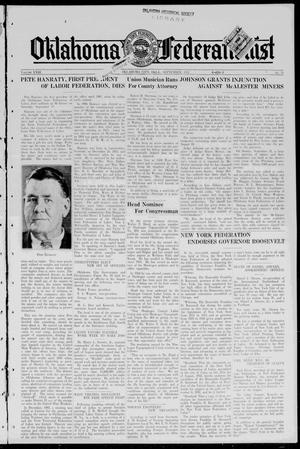 Oklahoma Federationist (Oklahoma City, Okla.), Vol. 23, No. 11, Ed. 1 Thursday, September 1, 1932