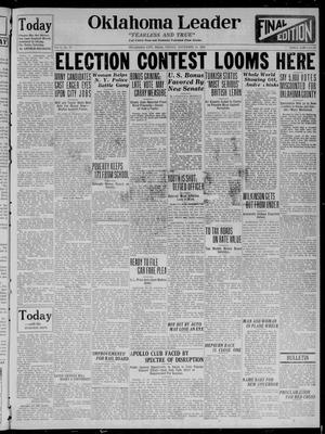 Oklahoma Leader (Oklahoma City, Okla.), Vol. 3, No. 75, Ed. 1 Friday, November 10, 1922