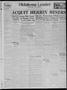 Thumbnail image of item number 1 in: 'Oklahoma Leader (Oklahoma City, Okla.), Vol. 3, No. 134, Ed. 1 Friday, January 19, 1923'.