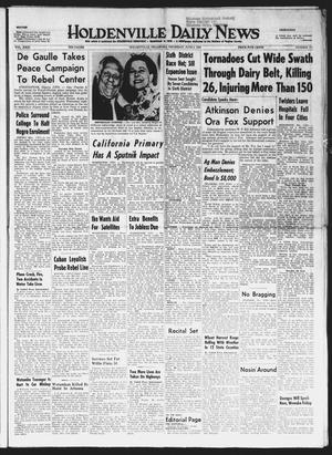 Holdenville Daily News (Holdenville, Okla.), Vol. 31, No. 171, Ed. 1 Thursday, June 5, 1958