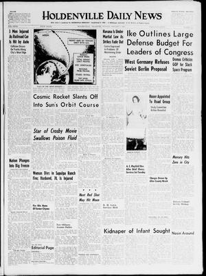 Holdenville Daily News (Holdenville, Okla.), Vol. 32, No. 41, Ed. 1 Monday, January 5, 1959