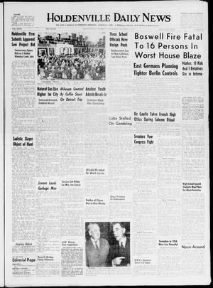 Holdenville Daily News (Holdenville, Okla.), Vol. 32, No. 44, Ed. 1 Thursday, January 8, 1959