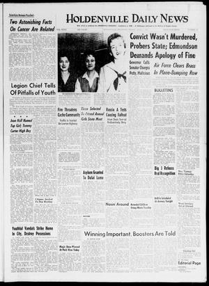 Holdenville Daily News (Holdenville, Okla.), Vol. 32, No. 177, Ed. 1 Friday, April 3, 1959