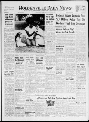 Holdenville Daily News (Holdenville, Okla.), Vol. 32, No. 238, Ed. 1 Sunday, June 14, 1959
