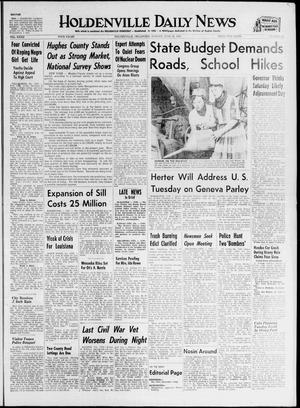 Holdenville Daily News (Holdenville, Okla.), Vol. 32, No. 245, Ed. 1 Monday, June 22, 1959