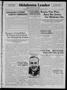 Thumbnail image of item number 1 in: 'Oklahoma Leader (Oklahoma City, Okla.), Vol. 3, No. 217, Ed. 1 Thursday, April 26, 1923'.