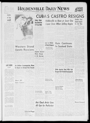 Holdenville Daily News (Holdenville, Okla.), Vol. 32, No. 267, Ed. 1 Friday, July 17, 1959