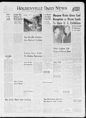 Holdenville Daily News (Holdenville, Okla.), Vol. 32, No. 272, Ed. 1 Thursday, July 23, 1959