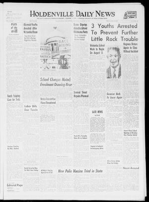 Holdenville Daily News (Holdenville, Okla.), Vol. 32, No. 290, Ed. 1 Thursday, August 13, 1959