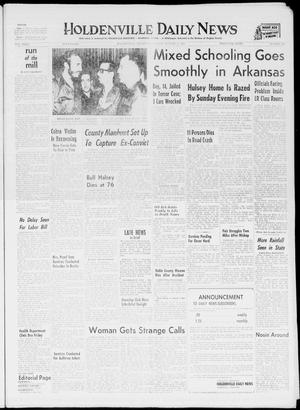Holdenville Daily News (Holdenville, Okla.), Vol. 32, No. 292, Ed. 1 Monday, August 17, 1959