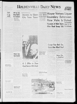 Holdenville Daily News (Holdenville, Okla.), Vol. 32, No. 316, Ed. 1 Wednesday, September 16, 1959