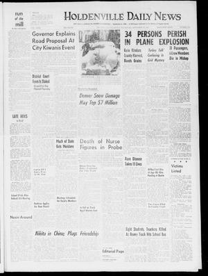 Holdenville Daily News (Holdenville, Okla.), Vol. 32, No. 328, Ed. 1 Wednesday, September 30, 1959