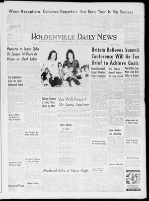 Primary view of object titled 'Holdenville Daily News (Holdenville, Okla.), Vol. 33, No. 33, Ed. 1 Wednesday, December 23, 1959'.
