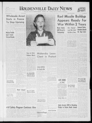 Holdenville Daily News (Holdenville, Okla.), Vol. 33, No. 63, Ed. 1 Thursday, January 28, 1960