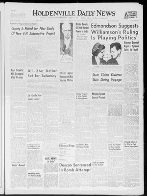Holdenville Daily News (Holdenville, Okla.), Vol. 33, No. 76, Ed. 1 Friday, February 12, 1960