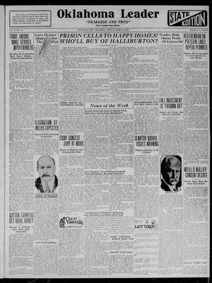 Primary view of object titled 'Oklahoma Leader (Oklahoma City, Okla.), Vol. 6, No. 34, Ed. 1 Friday, April 10, 1925'.