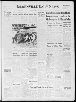 Holdenville Daily News (Holdenville, Okla.), Vol. 33, No. 175, Ed. 1 Thursday, June 9, 1960