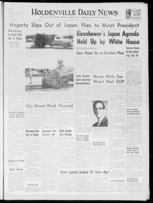 Holdenville Daily News (Holdenville, Okla.), Vol. 33, No. 177, Ed. 1 Sunday, June 12, 1960