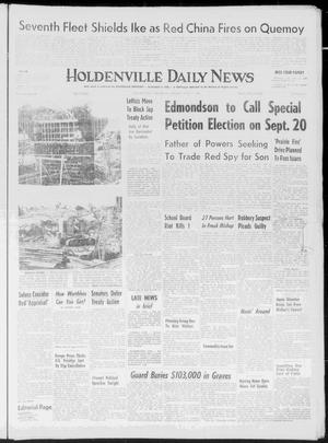 Holdenville Daily News (Holdenville, Okla.), Vol. 33, No. 182, Ed. 1 Friday, June 17, 1960