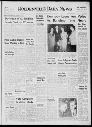 Holdenville Daily News (Holdenville, Okla.), Vol. 33, No. 203, Ed. 1 Wednesday, July 13, 1960