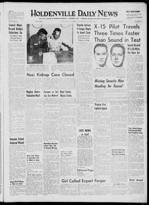 Holdenville Daily News (Holdenville, Okla.), Vol. 33, No. 222, Ed. 1 Thursday, August 4, 1960
