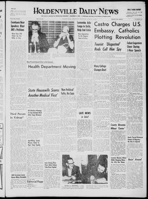 Holdenville Daily News (Holdenville, Okla.), Vol. 33, No. 228, Ed. 1 Thursday, August 11, 1960