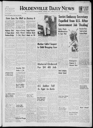 Holdenville Daily News (Holdenville, Okla.), Vol. 33, No. 230, Ed. 1 Sunday, August 14, 1960