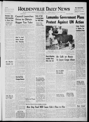 Holdenville Daily News (Holdenville, Okla.), Vol. 33, No. 250, Ed. 1 Wednesday, September 7, 1960