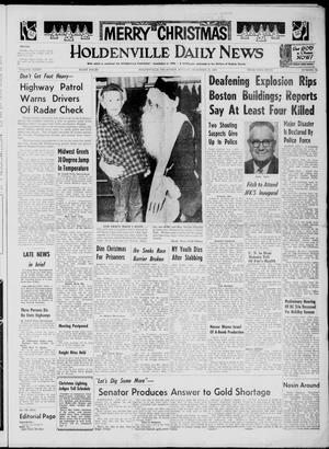 Holdenville Daily News (Holdenville, Okla.), Vol. 34, No. 34, Ed. 1 Sunday, December 25, 1960