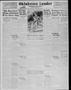 Thumbnail image of item number 1 in: 'Oklahoma Leader (Oklahoma City, Okla.), Vol. 9, No. 8, Ed. 1 Friday, October 7, 1927'.