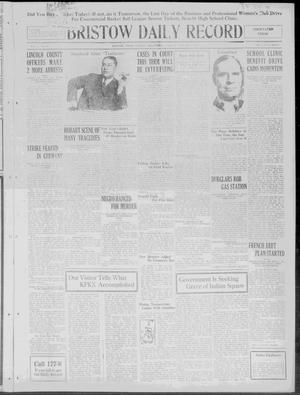 Bristow Daily Record (Bristow, Okla.), Vol. 3, No. 217, Ed. 1 Friday, January 2, 1925