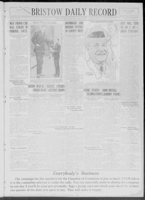 Bristow Daily Record (Bristow, Okla.), Vol. 3, No. 273, Ed. 1 Monday, March 9, 1925
