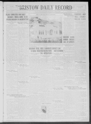 Bristow Daily Record (Bristow, Okla.), Vol. 3, No. 274, Ed. 1 Tuesday, March 10, 1925