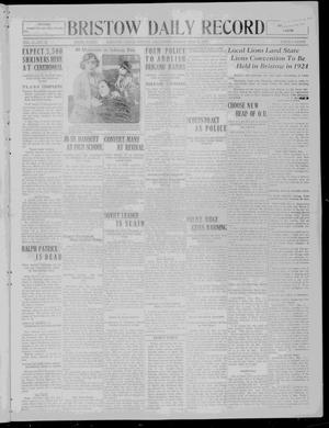 Bristow Daily Record (Bristow, Okla.), Vol. 2, No. 16, Ed. 1 Friday, May 11, 1923