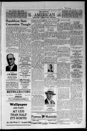 The Capital American (Oklahoma City, Okla.), Vol. 7, No. 21, Ed. 1 Saturday, May 24, 1930