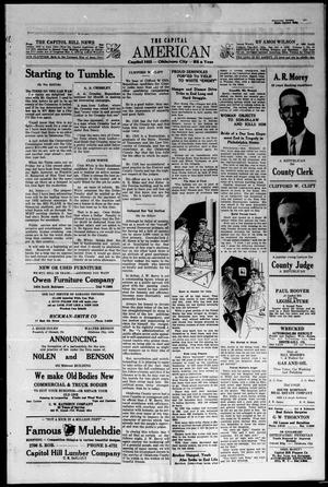 The Capital American (Oklahoma City, Okla.), Vol. 7, No. 41, Ed. 1 Saturday, October 4, 1930