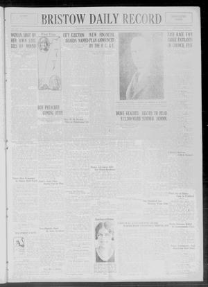 Bristow Daily Record (Bristow, Okla.), Vol. 3, No. 278, Ed. 1 Saturday, March 14, 1925