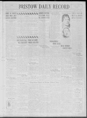 Bristow Daily Record (Bristow, Okla.), Vol. 3, No. 299, Ed. 1 Wednesday, April 8, 1925