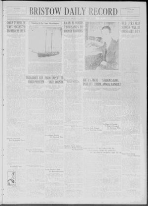 Primary view of object titled 'Bristow Daily Record (Bristow, Okla.), Vol. 4, No. 1, Ed. 1 Friday, April 24, 1925'.