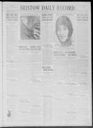 Bristow Daily Record (Bristow, Okla.), Vol. 4, No. 6, Ed. 1 Thursday, April 30, 1925