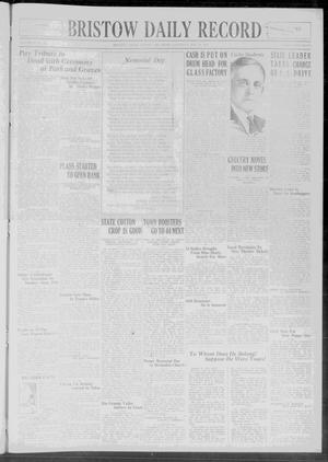 Bristow Daily Record (Bristow, Okla.), Vol. 4, No. 32, Ed. 1 Saturday, May 30, 1925