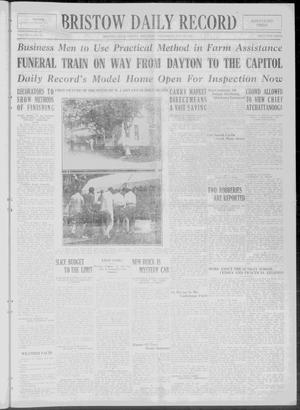 Bristow Daily Record (Bristow, Okla.), Vol. 4, No. 82, Ed. 1 Wednesday, July 29, 1925