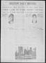 Newspaper: Bristow Daily Record (Bristow, Okla.), Vol. 4, No. 85, Ed. 1 Saturday…