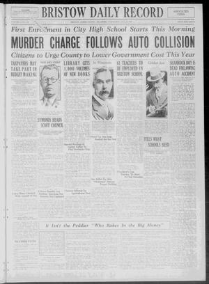 Bristow Daily Record (Bristow, Okla.), Vol. 4, No. 106, Ed. 1 Wednesday, August 26, 1925
