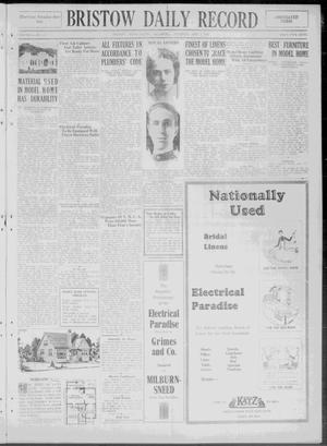 Bristow Daily Record (Bristow, Okla.), Vol. 4, No. 115, Ed. 1 Saturday, September 5, 1925